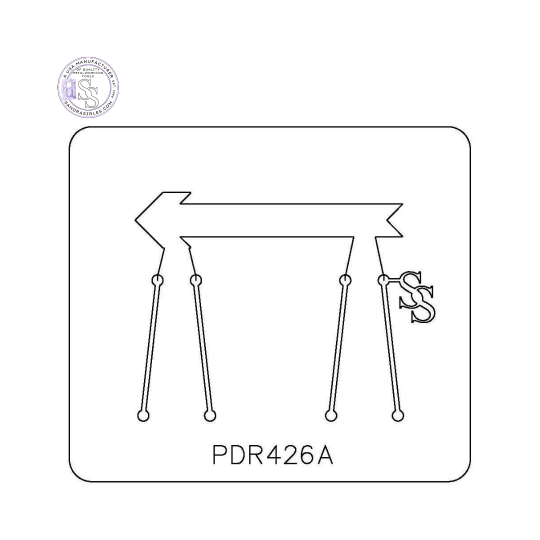 PANCAKE DIE PDR426 RING SHANK ARROW